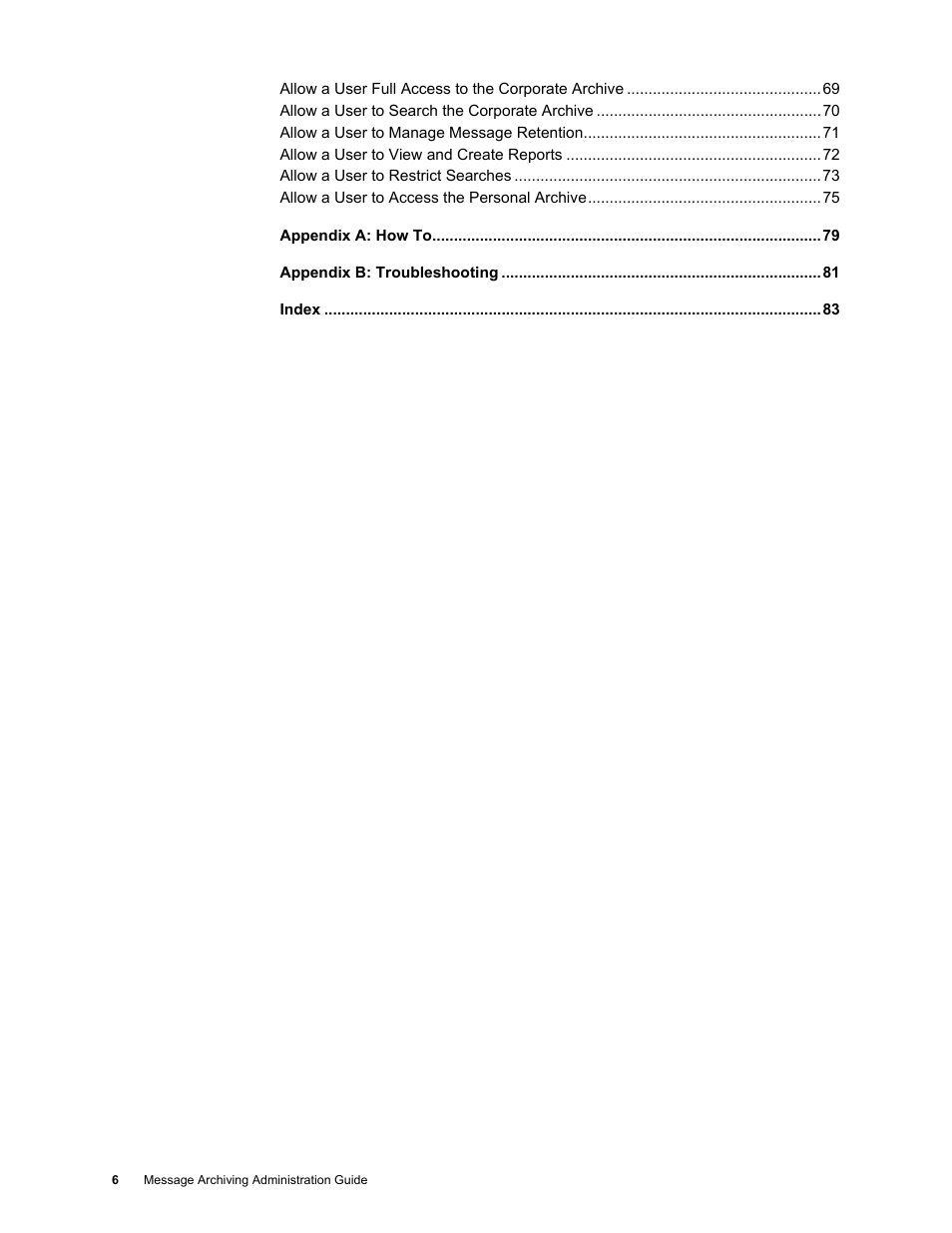 Google Message Archiving Administration Guide User Manual | Page 5 / 79