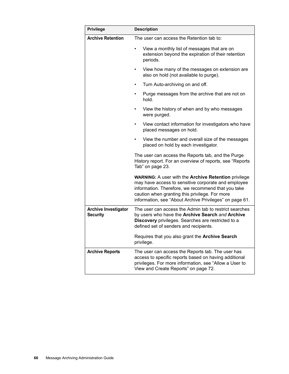 Google Message Archiving Administration Guide User Manual | Page 63 / 79