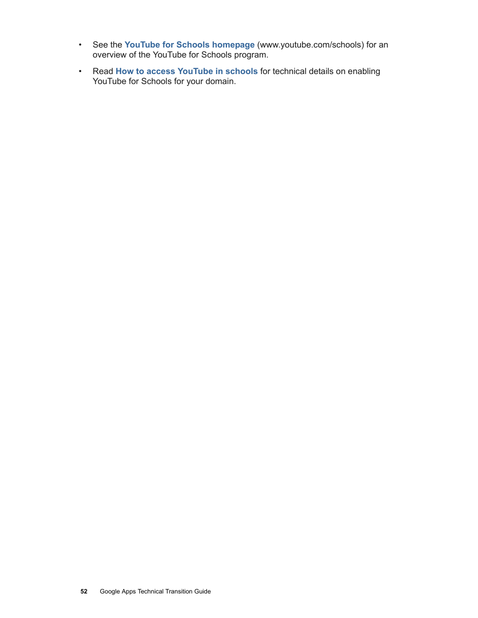 Google Apps Technical Transition Guide For Business, Education, and Government User Manual | Page 52 / 56