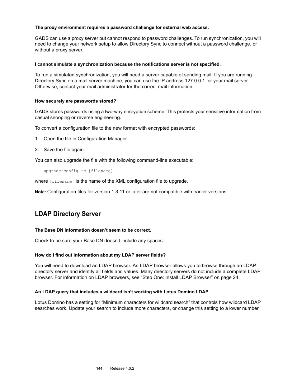 Ldap directory server | Google Apps Directory Sync Administration Guide User Manual | Page 144 / 146
