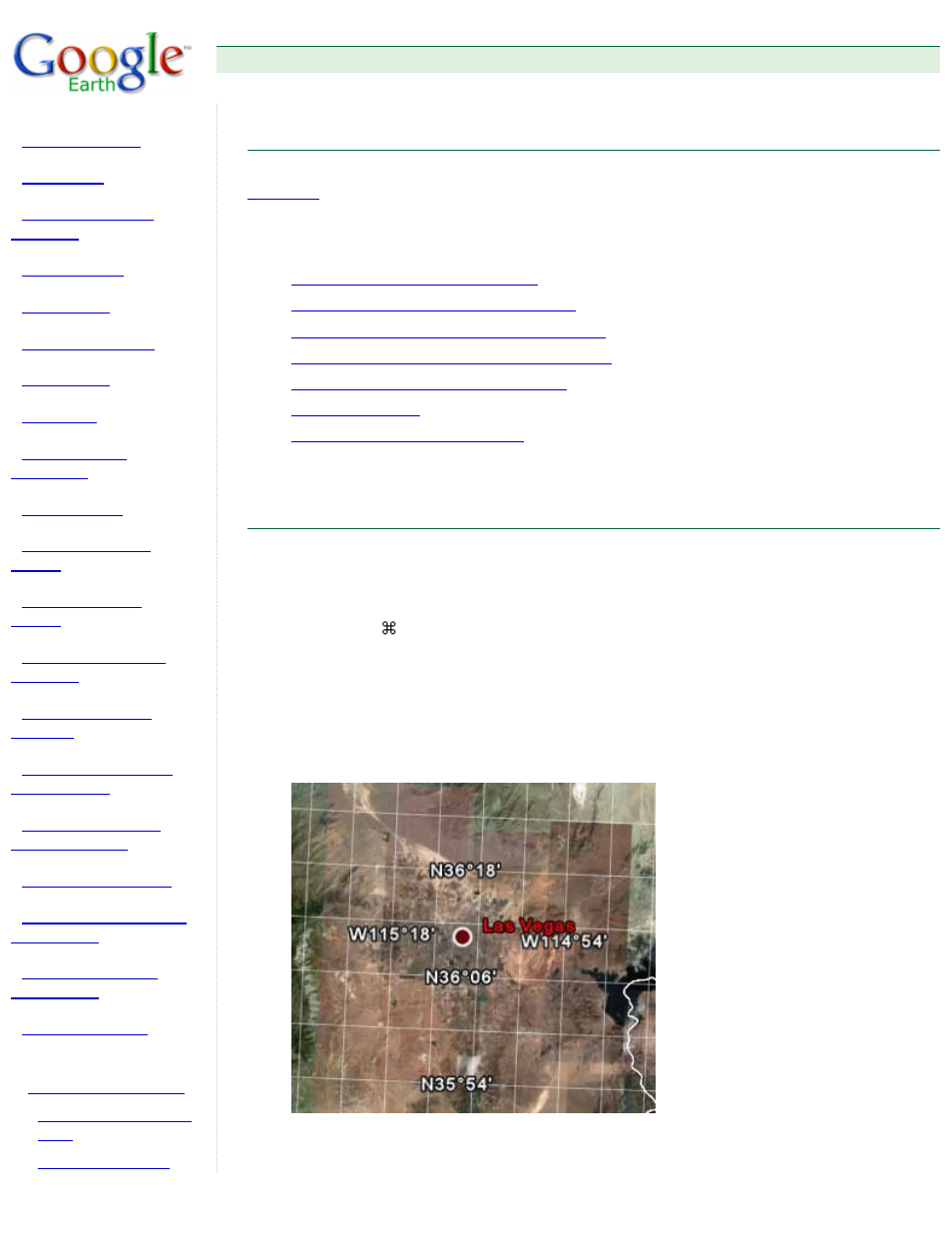 3d viewer options - google earth user guide, 3d viewer options, Displaying a lat/lon grid | Grid, Google earth user guide | Google Earth User Guide User Manual | Page 124 / 131