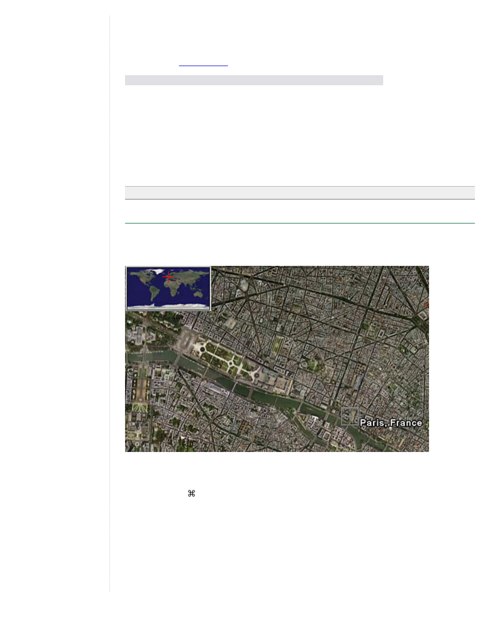 Use this for an, Additional perspective, Using the overview window | Overview map features, Use the overview window for additional perspective, Using the overview map | Google Earth User Guide User Manual | Page 126 / 131