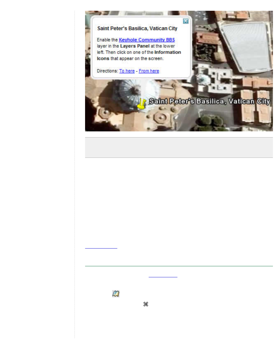 Display current view in google maps, Viewing a location in google maps, Viewing a location in | Google maps | Google Earth User Guide User Manual | Page 24 / 131