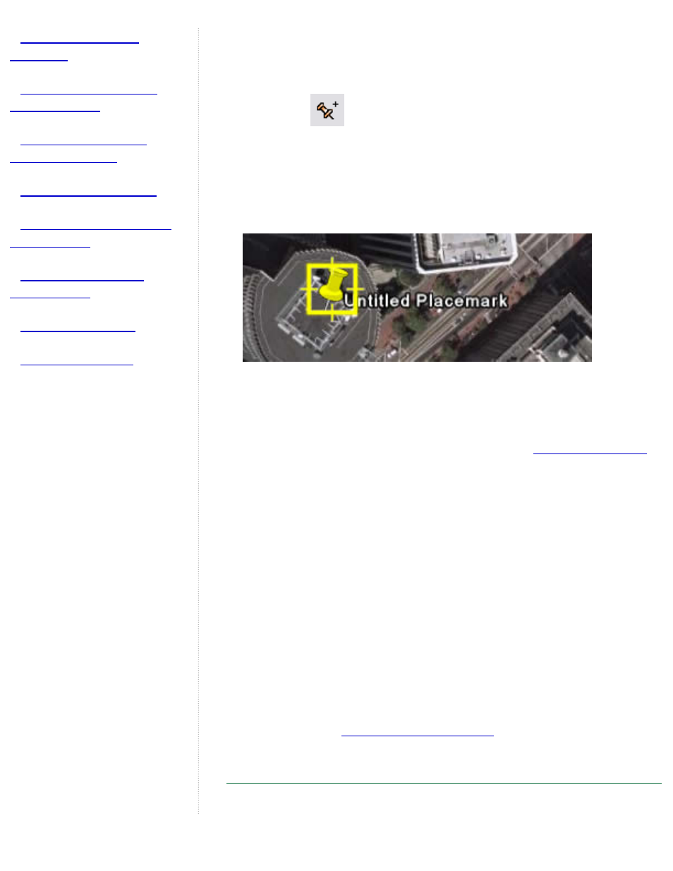 Saving a point of interest, Add a point of interest | Google Earth User Guide User Manual | Page 27 / 131