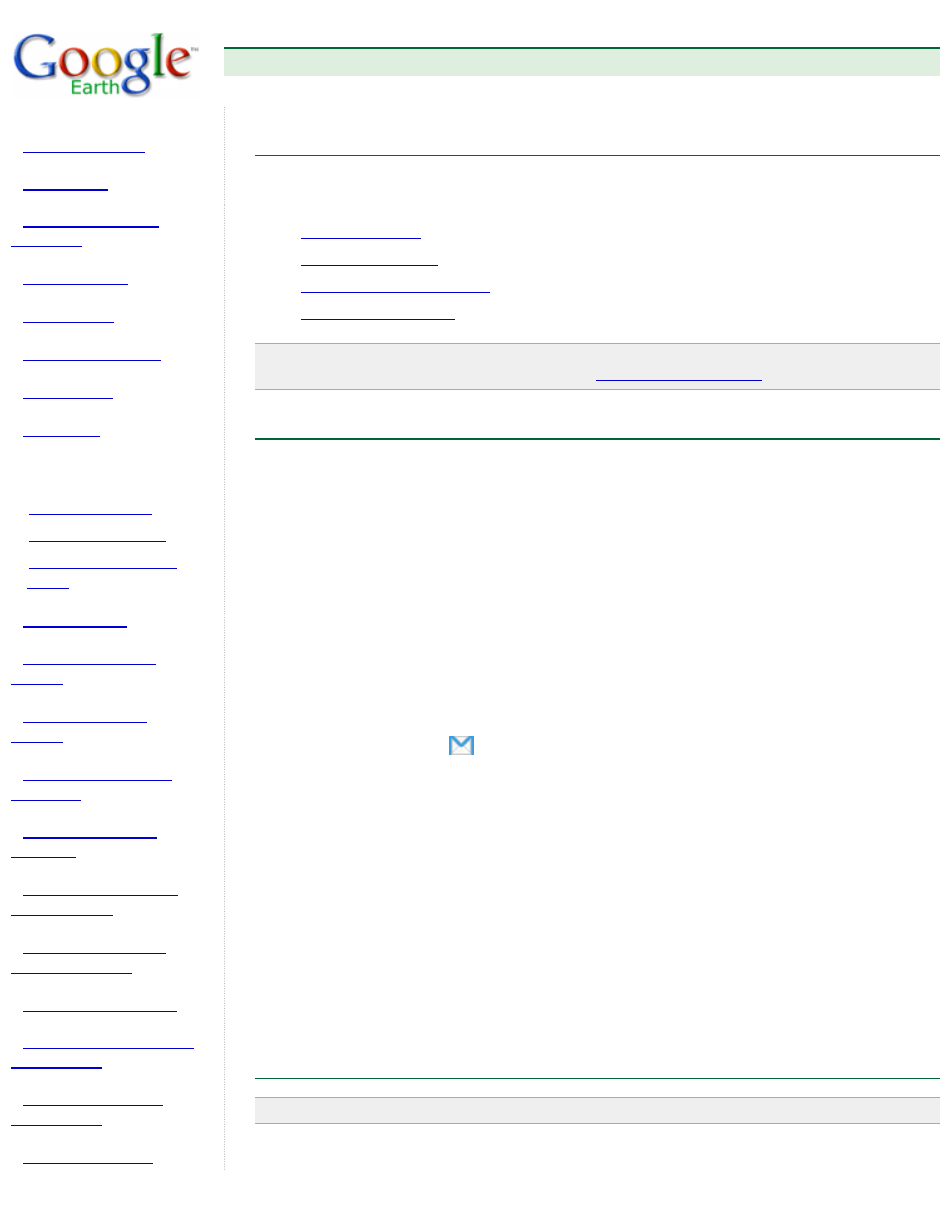 Sharing places, Information, View | Image, Sharing places information, Emailing an image, Emailing places data, Learn more about sharing places data, For details, Google earth user guide | Google Earth User Guide User Manual | Page 47 / 131