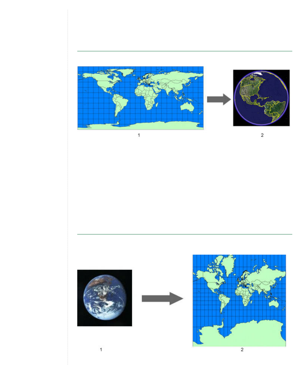 A note about projections and, Datums, What is a map projection | A note about projections, And datums, A brief discussion of projections and datums | Google Earth User Guide User Manual | Page 98 / 131