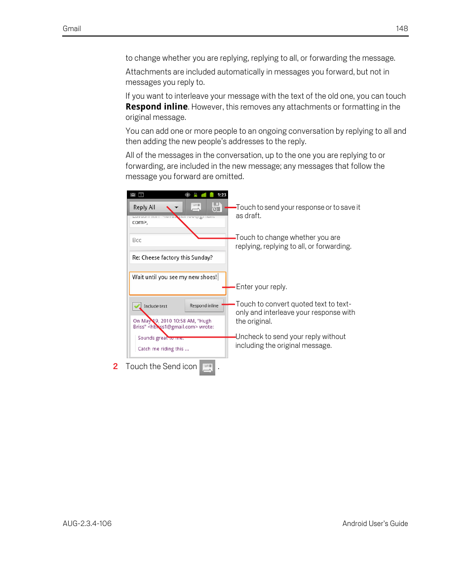 Google Android 2.3.4 Users Guide User Manual | Page 148 / 384