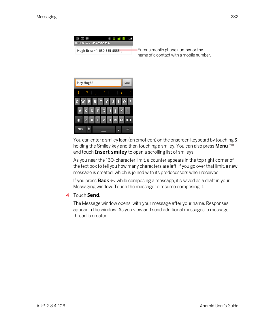 Google Android 2.3.4 Users Guide User Manual | Page 232 / 384