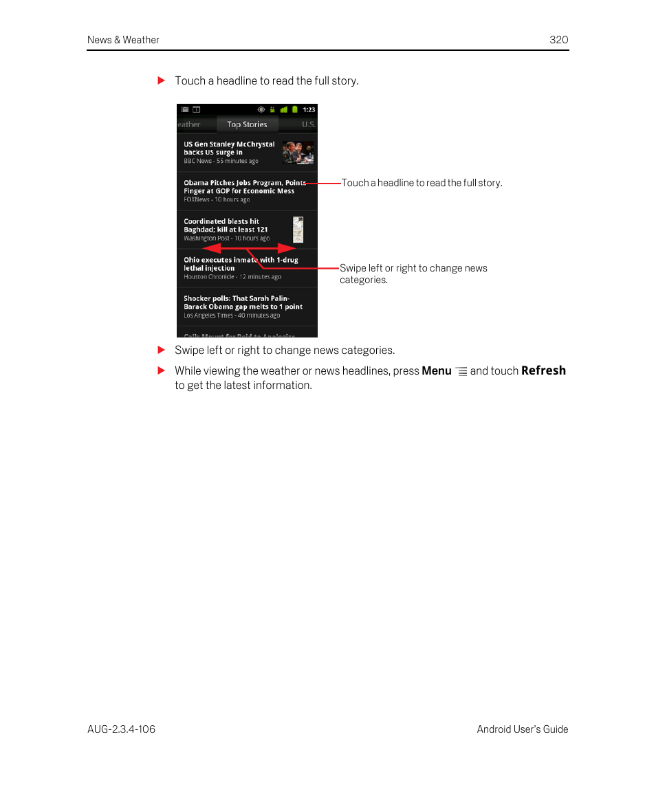 Google Android 2.3.4 Users Guide User Manual | Page 320 / 384