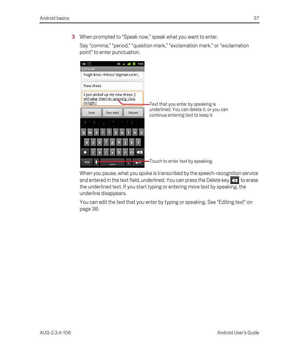 Google Android 2.3.4 Users Guide User Manual | Page 37 / 384