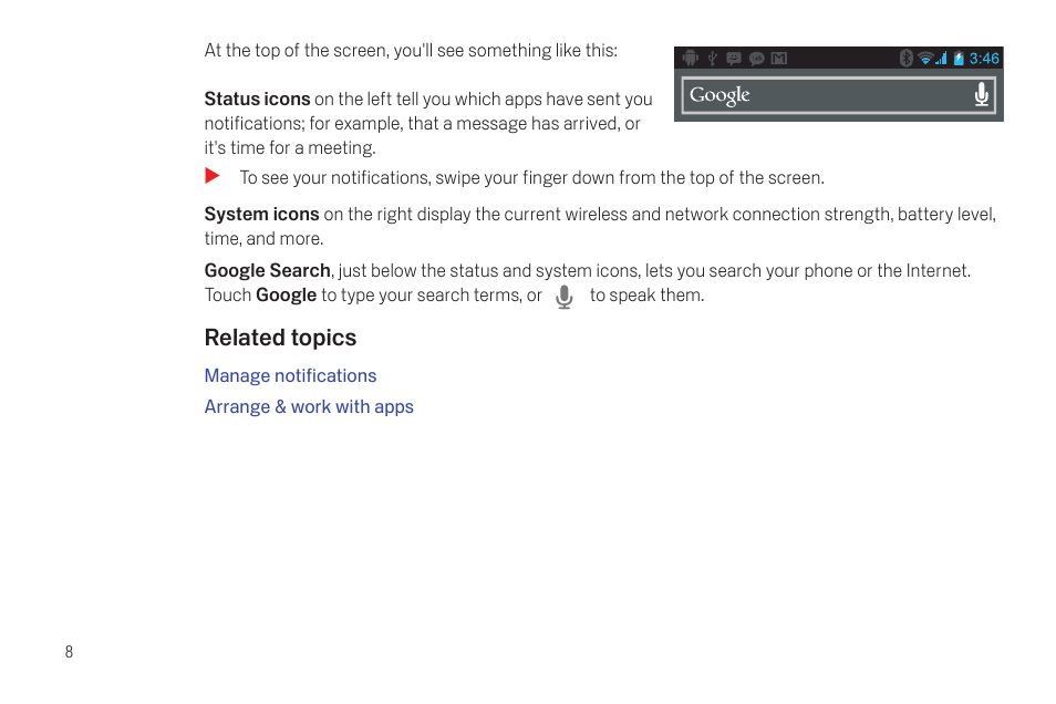 Google Galaxy Nexus Android mobile technology platform 4.0 Users Guide User Manual | Page 10 / 107