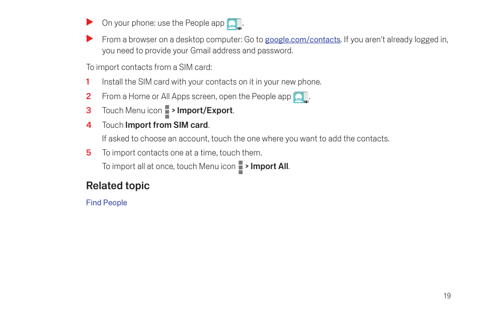 Google Galaxy Nexus Android mobile technology platform 4.0 Users Guide User Manual | Page 21 / 107