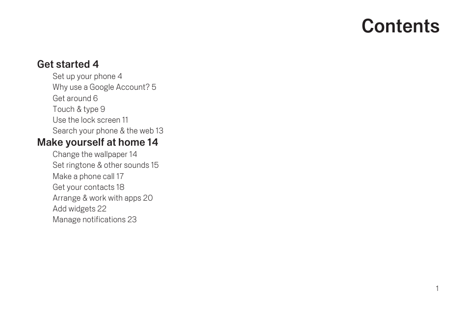 Google Galaxy Nexus Android mobile technology platform 4.0 Users Guide User Manual | Page 3 / 107
