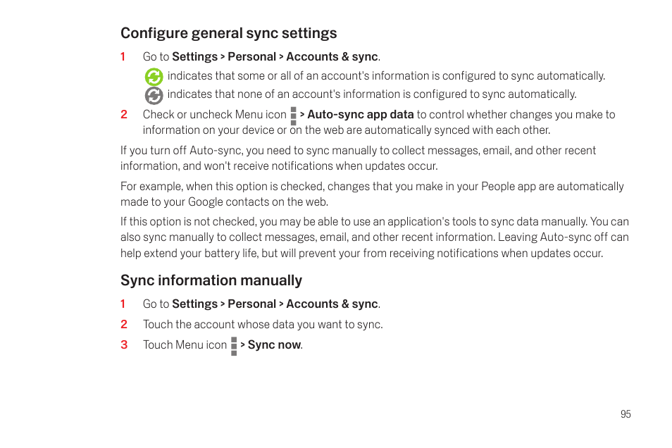 Google Galaxy Nexus Android mobile technology platform 4.0 Users Guide User Manual | Page 97 / 107