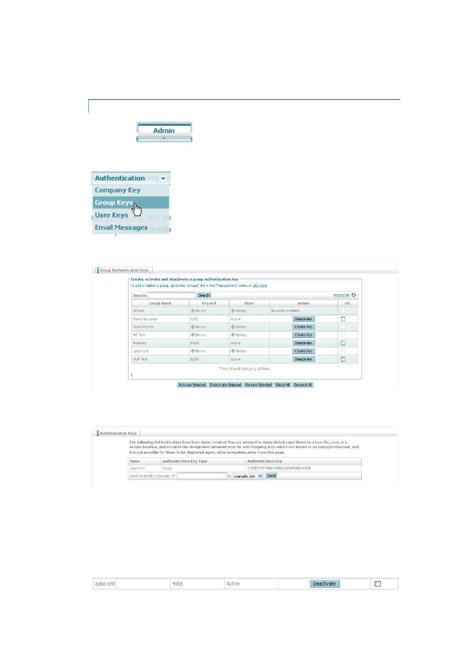 Creating the group authentication key | Google Anywhere+ Deployment Guide V1.0.1 User Manual | Page 12 / 51
