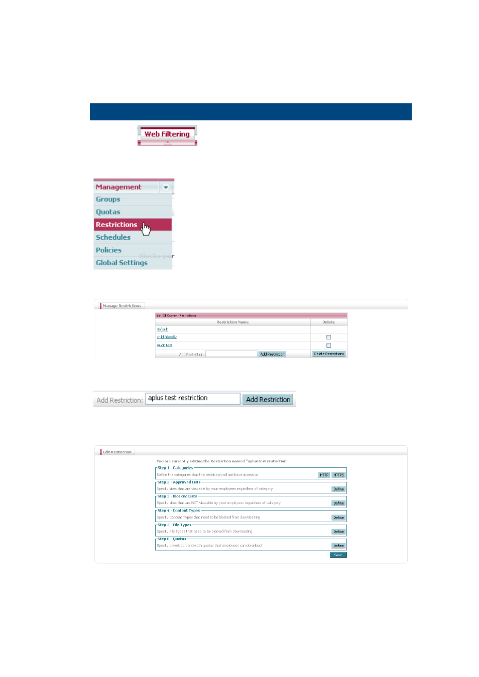 Appendix a – create a test restriction | Google Anywhere+ Deployment Guide V1.0.1 User Manual | Page 42 / 51