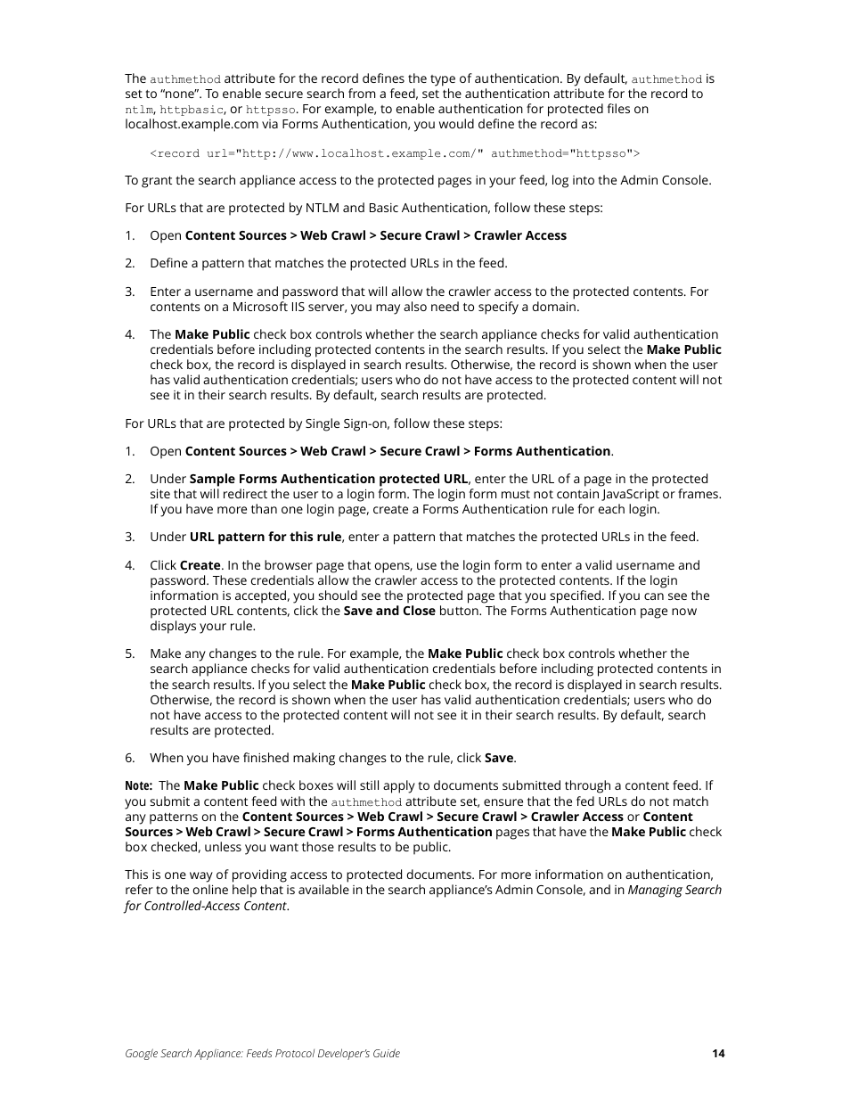 Google Search Appliance Feeds Protocol Developers Guide User Manual | Page 14 / 45