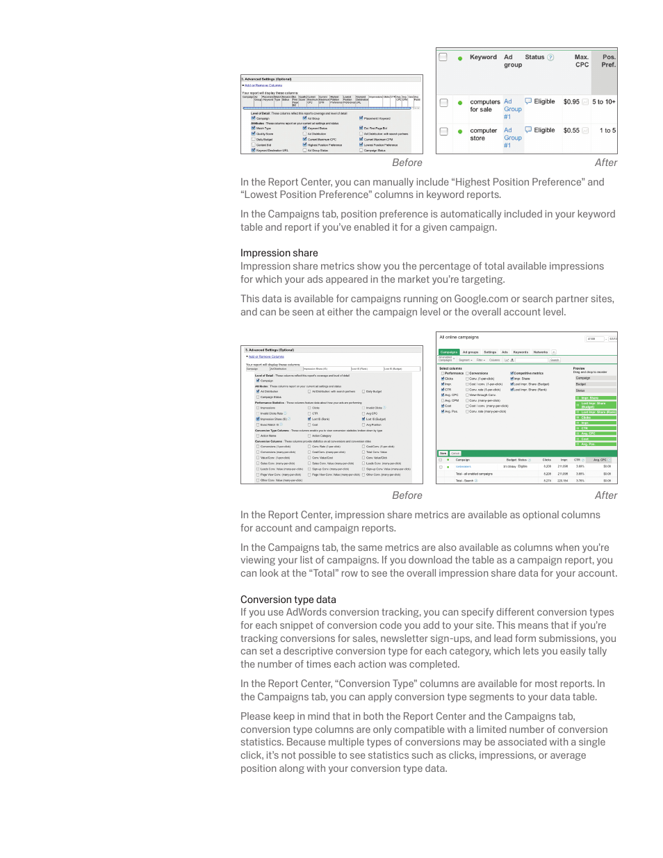 Google Changes to AdWords Reporting A Comprehensive Guide User Manual | Page 11 / 13