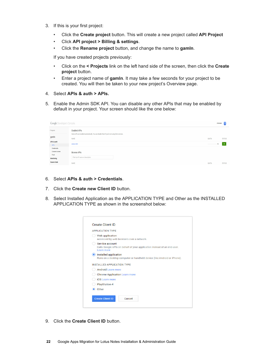 Google Apps Migration for Lotus Notes Installation & Administration Guide User Manual | Page 22 / 100
