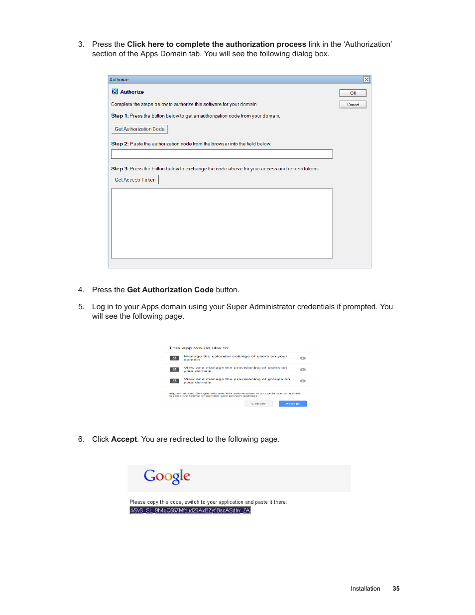Google Apps Migration for Lotus Notes Installation & Administration Guide User Manual | Page 35 / 100