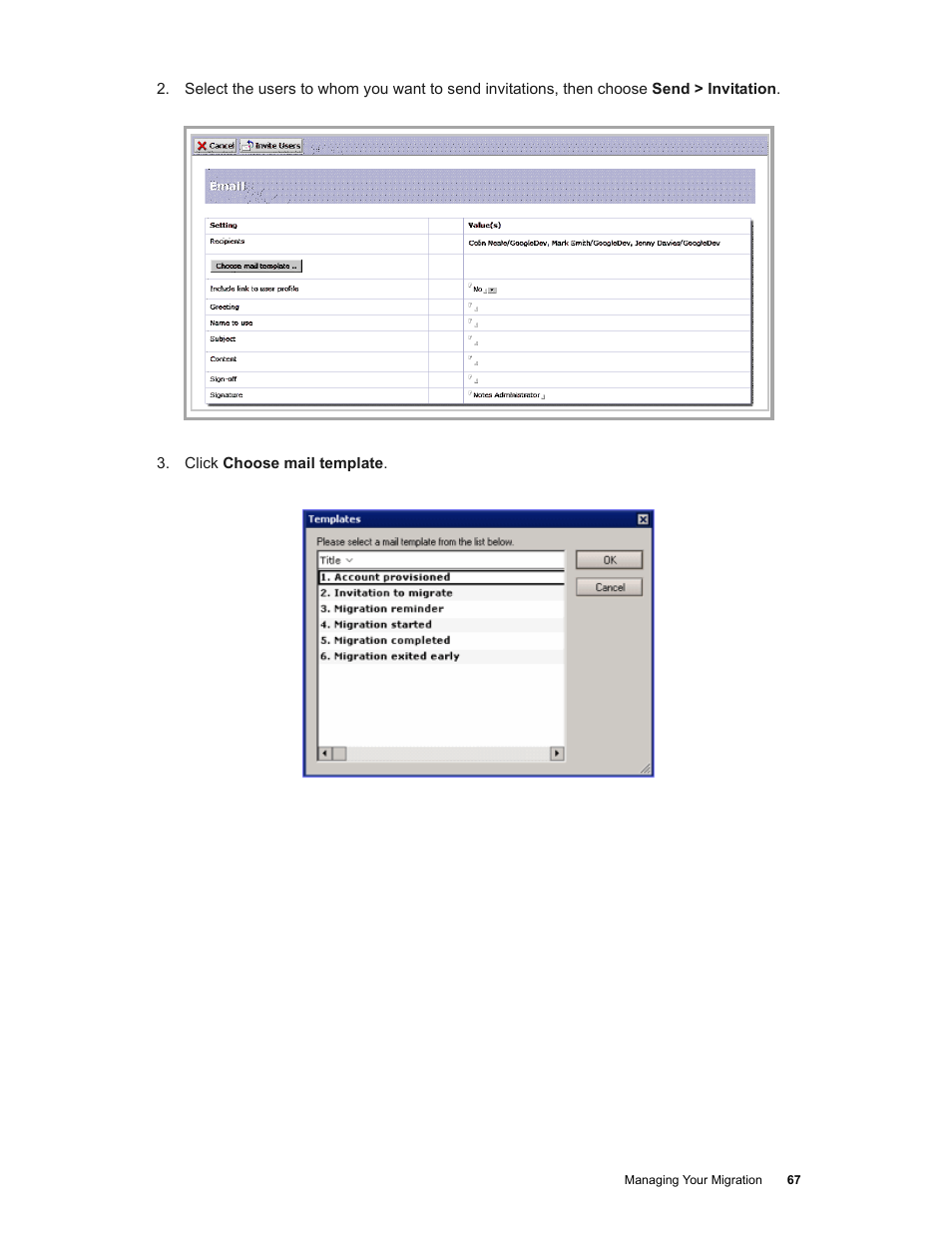 Google Apps Migration for Lotus Notes Installation & Administration Guide User Manual | Page 67 / 100