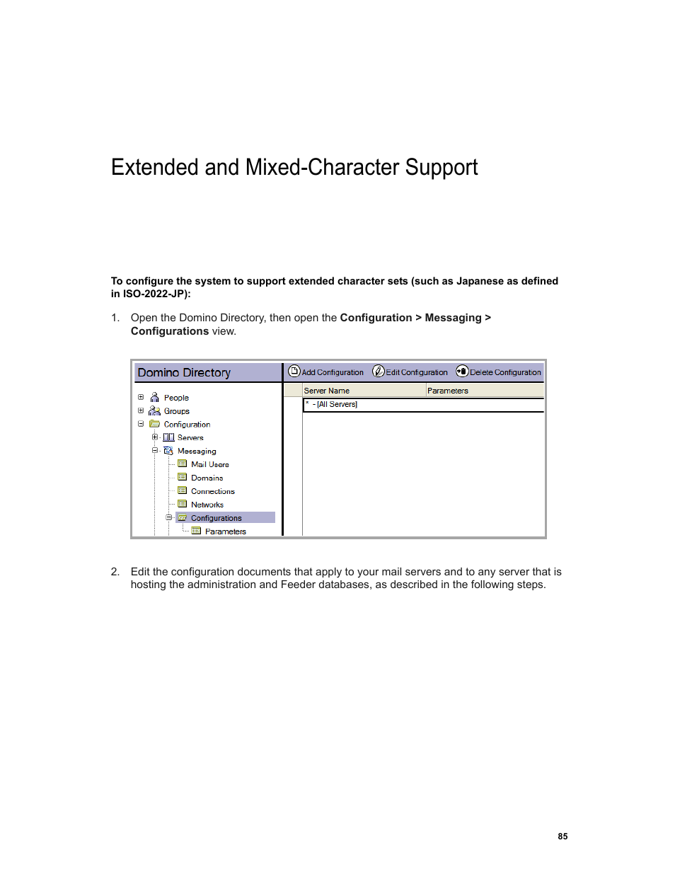 Extended and mixed-character support, Chapter a: extended and mixed-character support | Google Apps Migration for Lotus Notes Installation & Administration Guide User Manual | Page 85 / 100