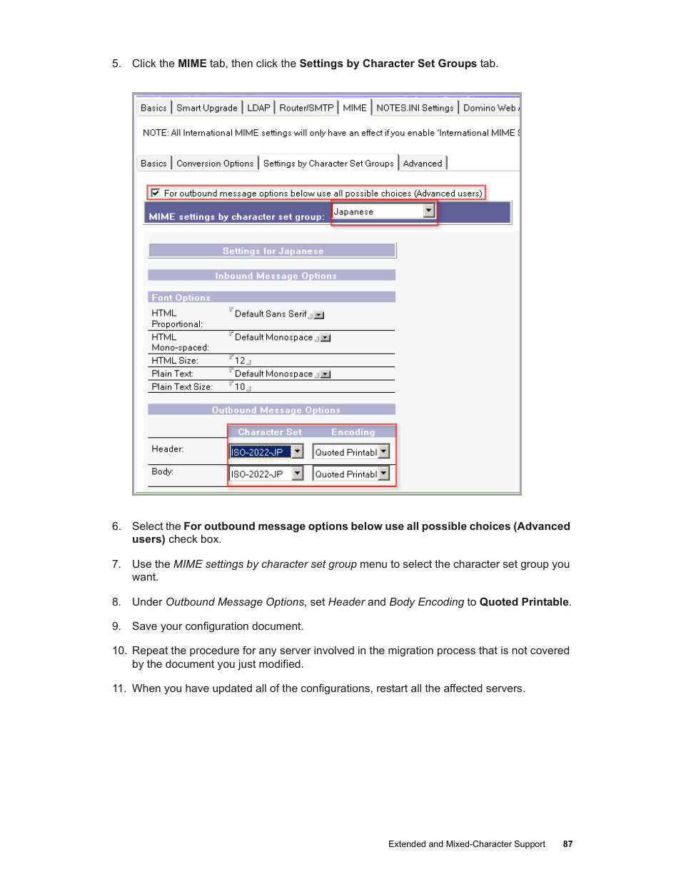Google Apps Migration for Lotus Notes Installation & Administration Guide User Manual | Page 87 / 100