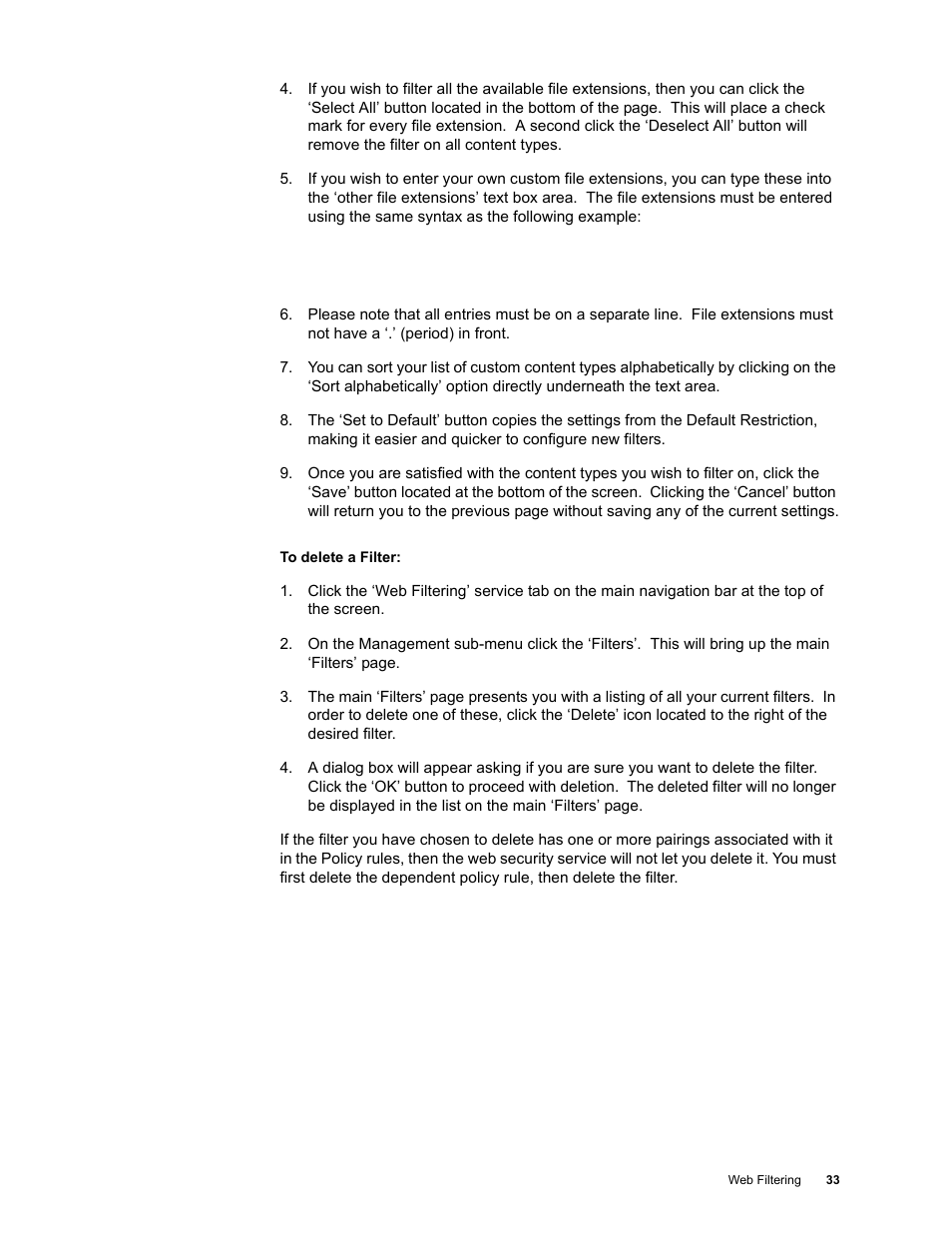Google Web Security for Enterprise Administration Guide User Manual | Page 30 / 83