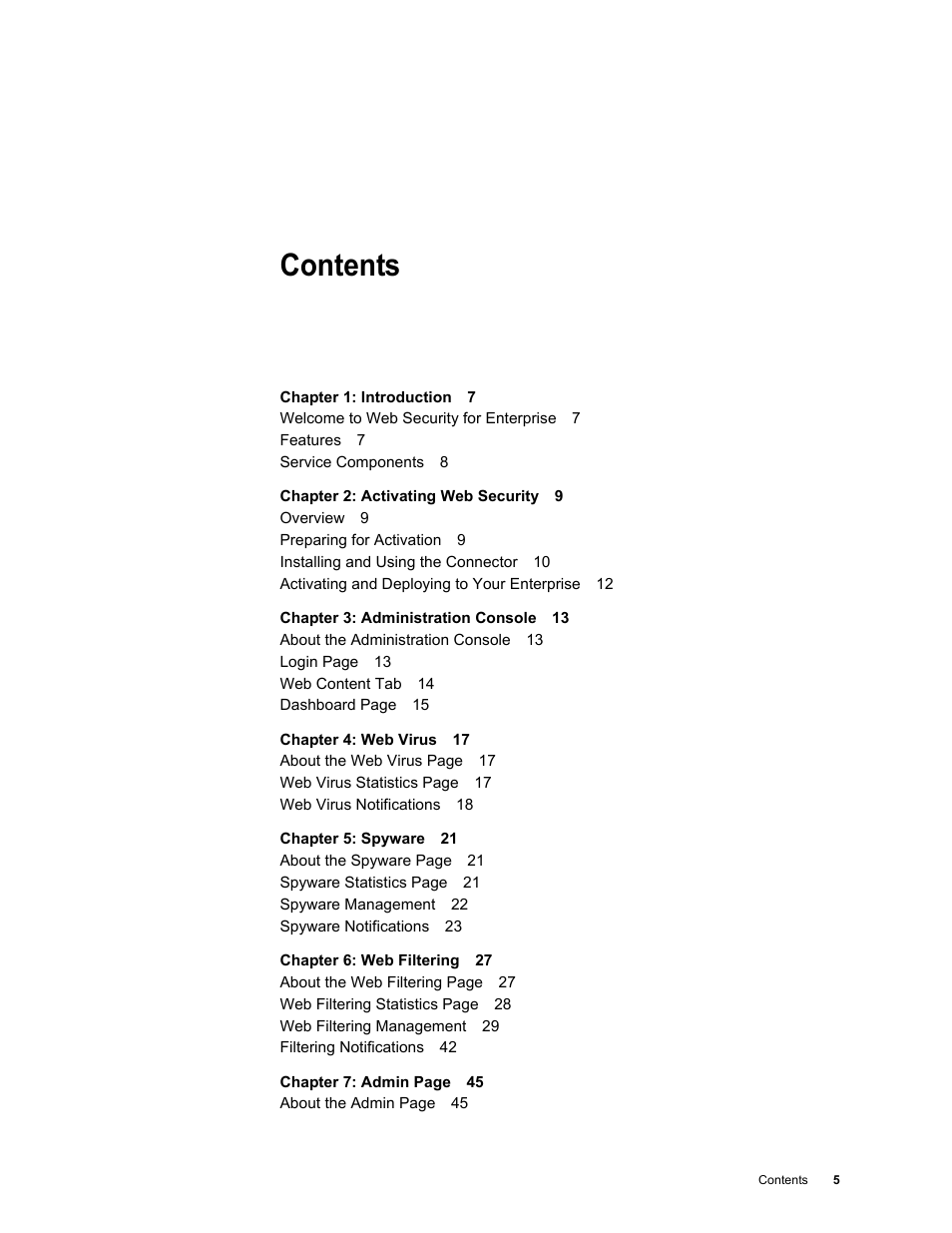 Google Web Security for Enterprise Administration Guide User Manual | Page 4 / 83