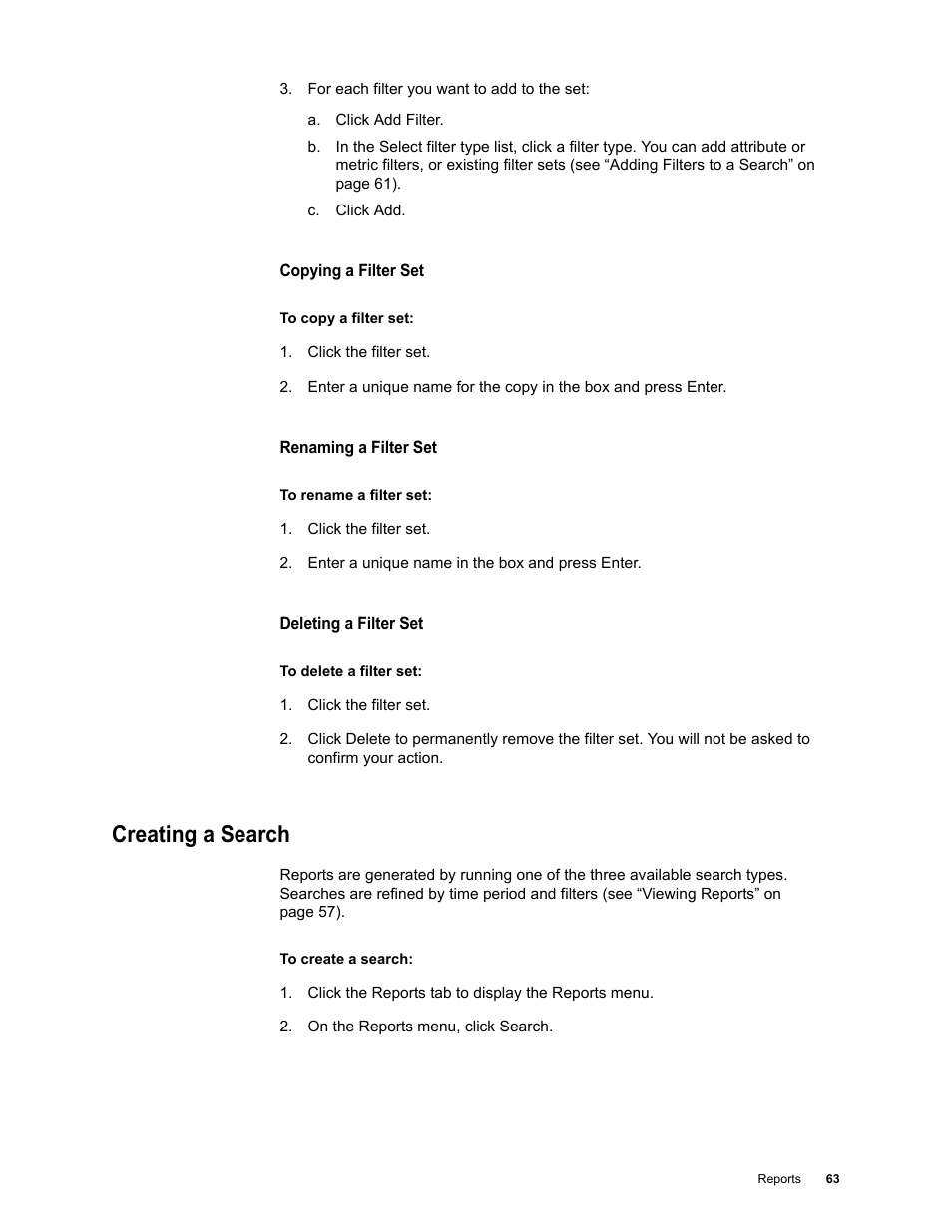 Creating a search | Google Web Security for Enterprise Administration Guide User Manual | Page 60 / 83
