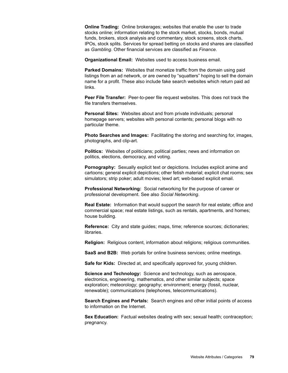 Google Web Security for Enterprise Administration Guide User Manual | Page 76 / 83