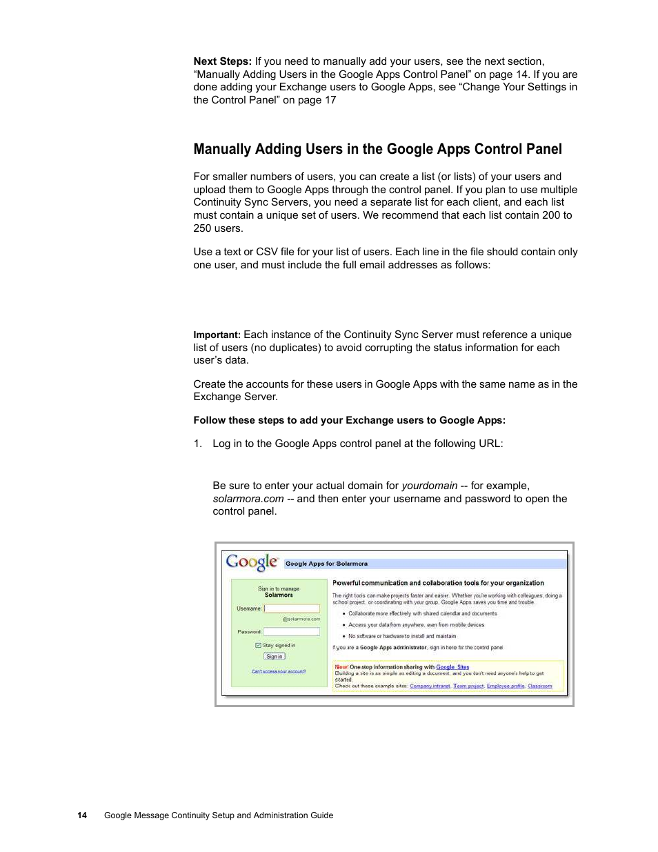 Google Message Continuity Setup and Administration Guide User Manual | Page 11 / 33