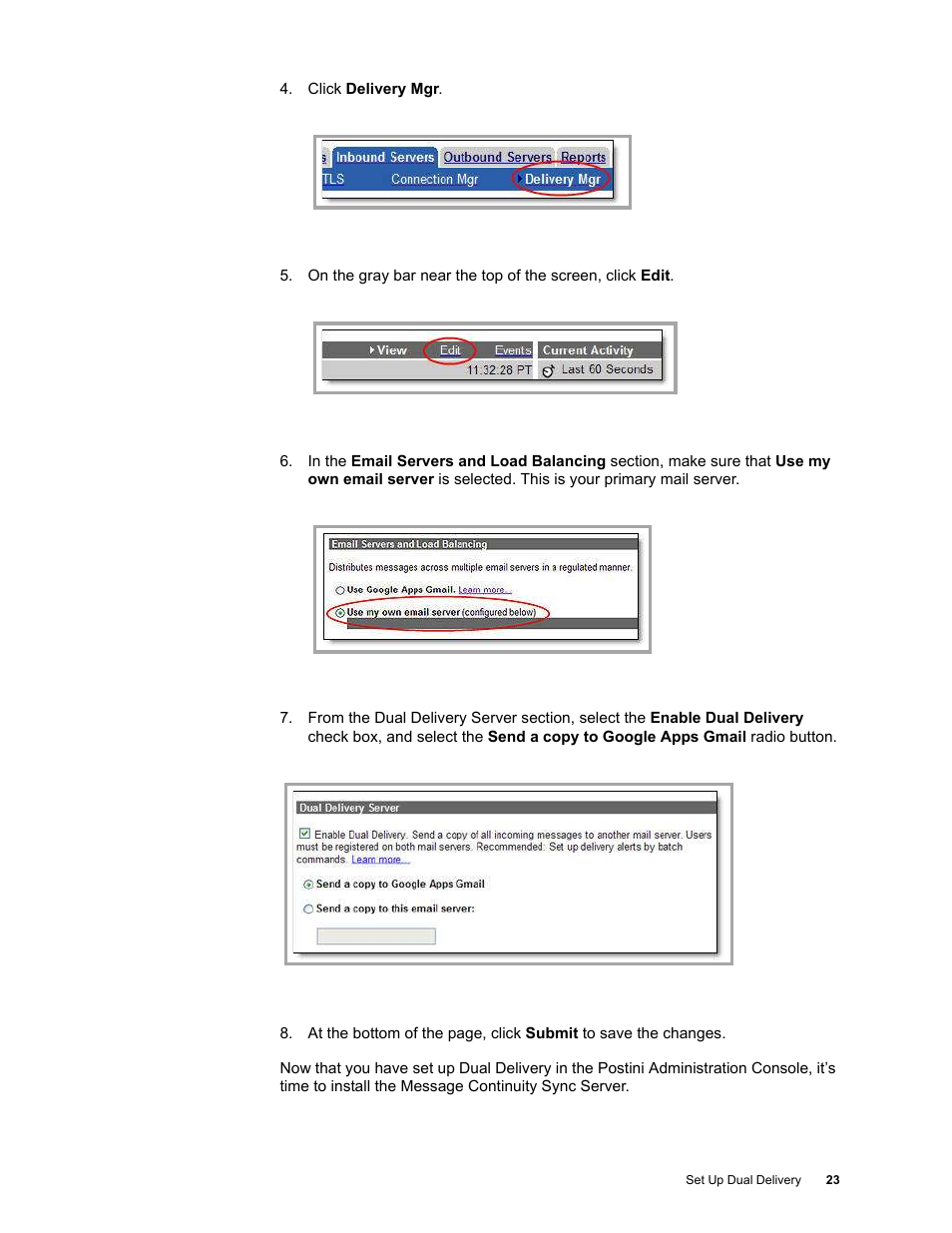 Google Message Continuity Setup and Administration Guide User Manual | Page 19 / 33
