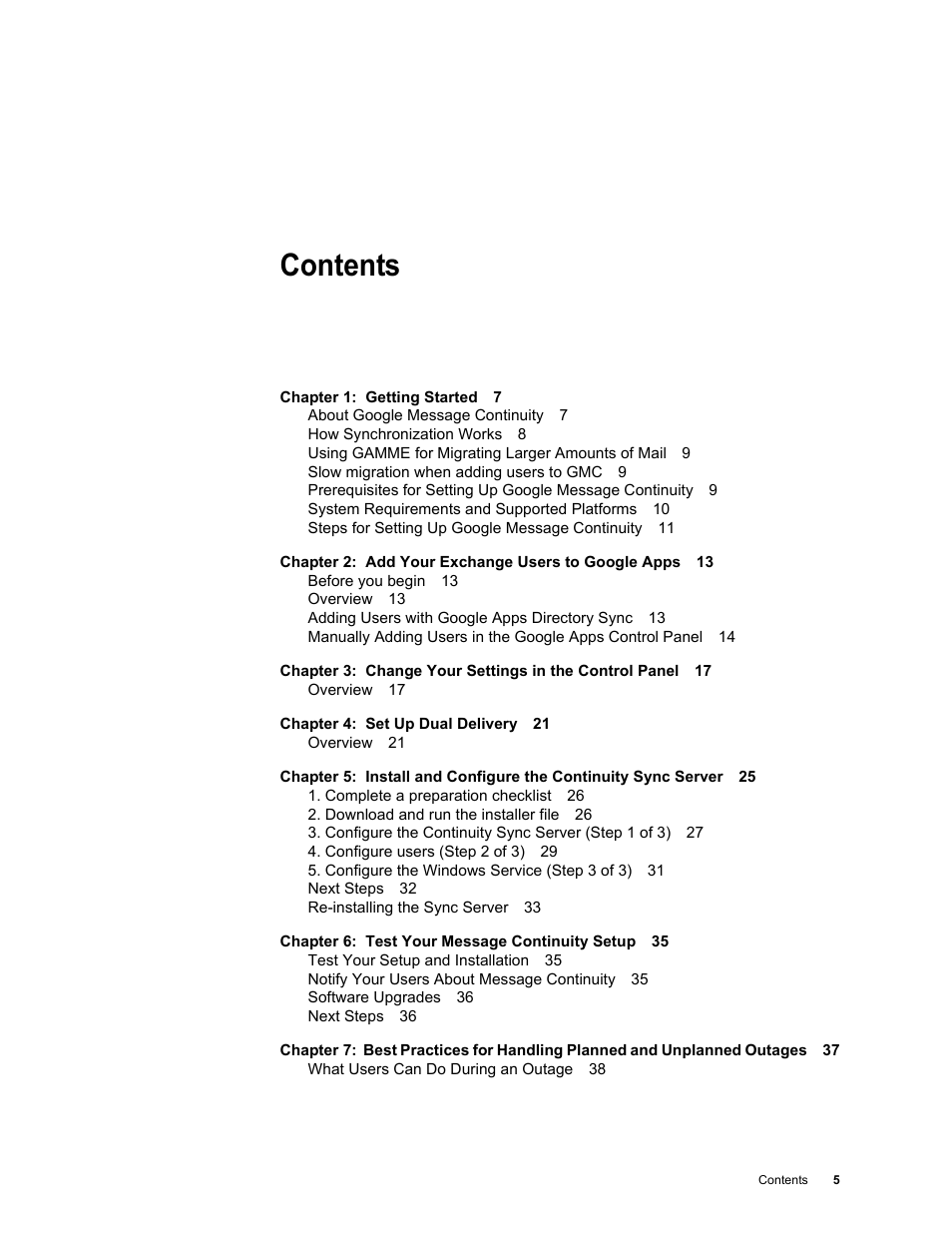 Google Message Continuity Setup and Administration Guide User Manual | Page 4 / 33