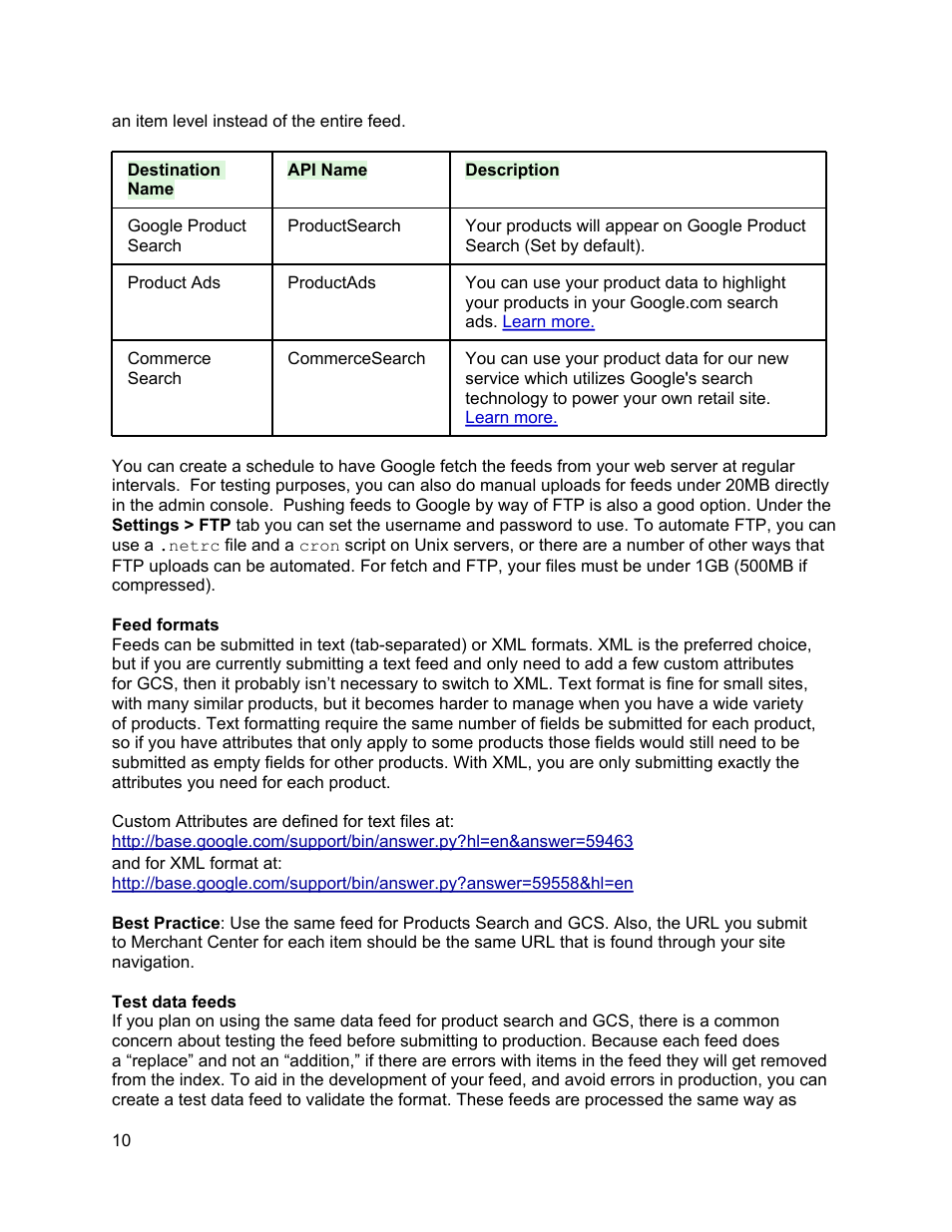 Google Commerce Search Deployment Guide User Manual | Page 10 / 29