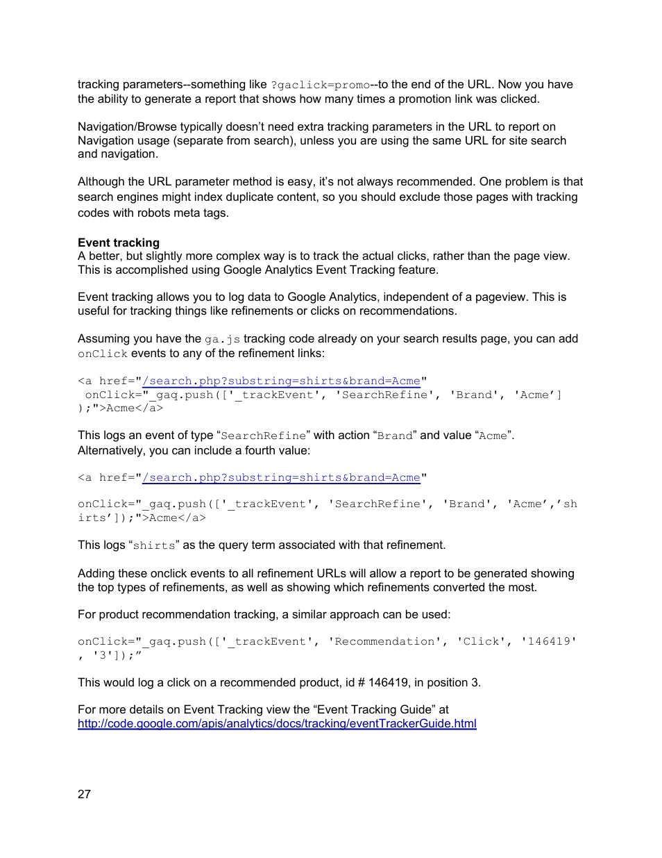 Google Commerce Search Deployment Guide User Manual | Page 27 / 29