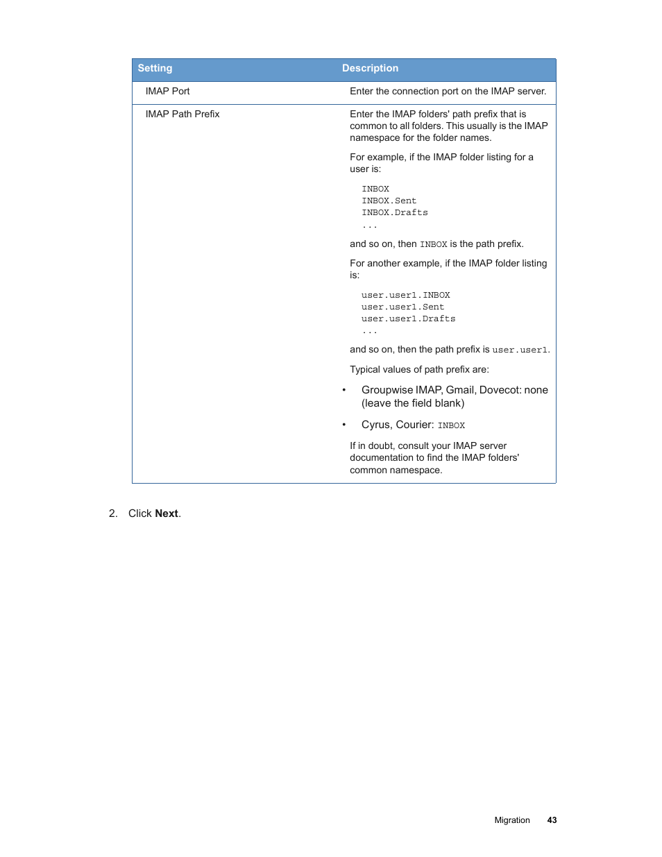 Google Apps Migration for Microsoft Exchange Administration Guide User Manual | Page 43 / 78