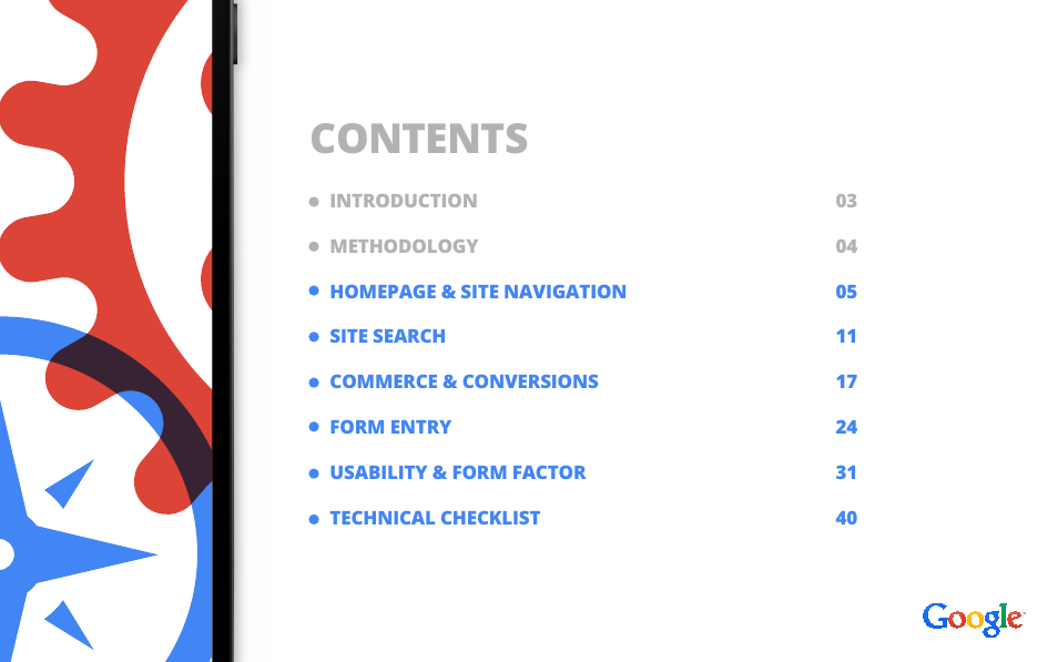 Google PRINCIPLES OF MOBILE SITE DESIGN: DELIGHT USERS AND DRIVE CONVERSIONS User Manual | Page 2 / 42