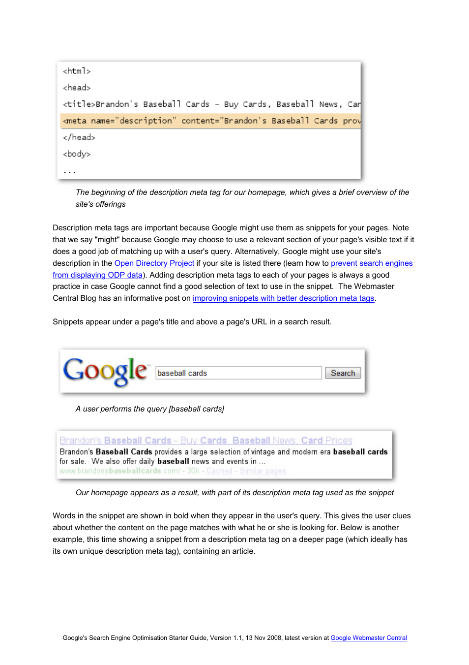 Google Search Engine Optimisation Starter Guide User Manual | Page 5 / 22