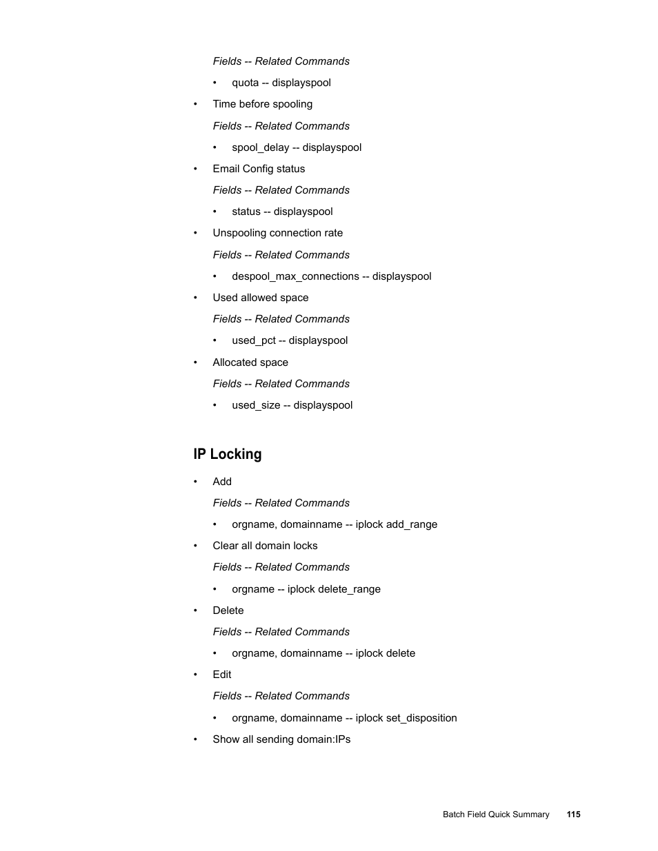 Ip locking | Google Message Security Batch Reference Guide User Manual | Page 112 / 561