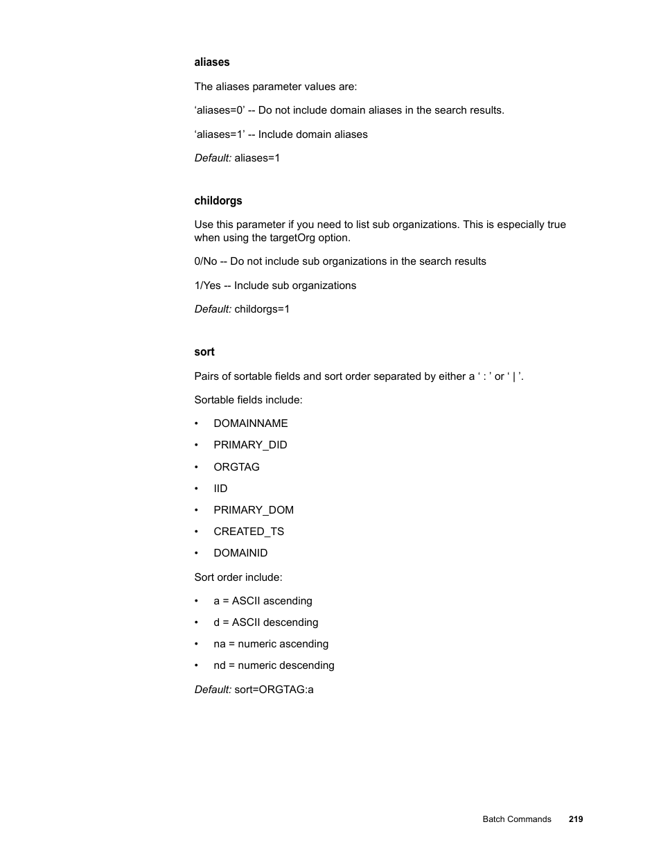 Google Message Security Batch Reference Guide User Manual | Page 216 / 561