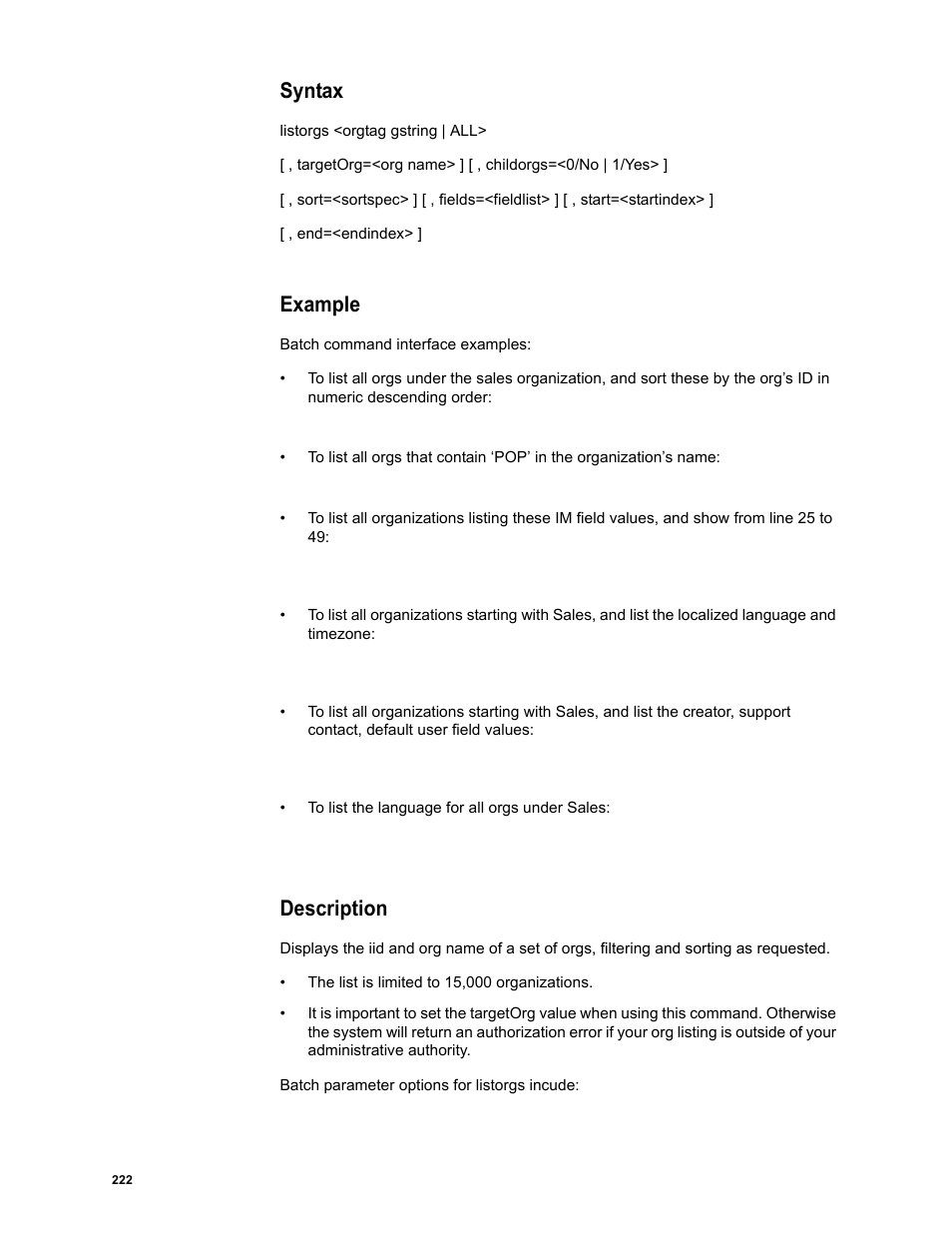 Syntax, Example, Description | Google Message Security Batch Reference Guide User Manual | Page 219 / 561