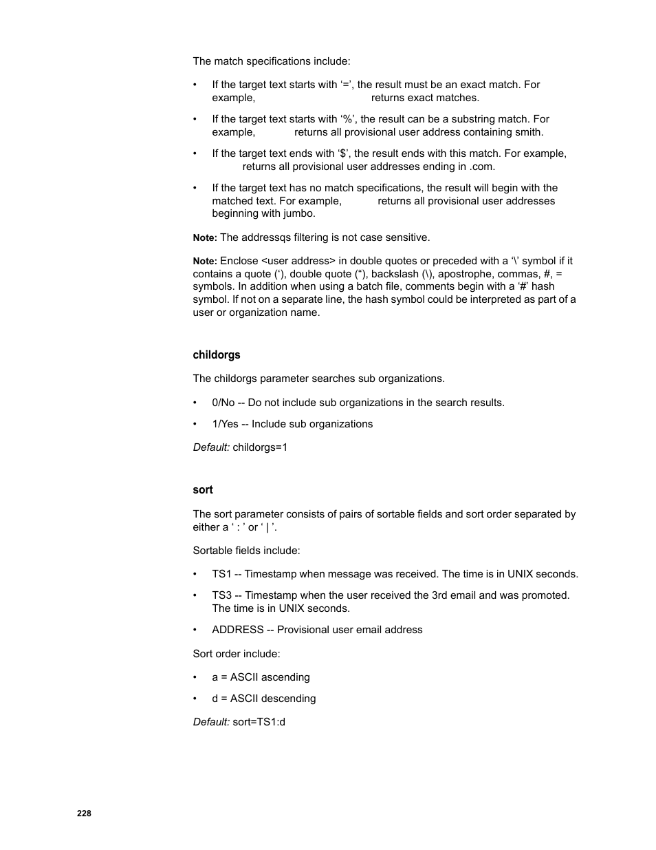 Google Message Security Batch Reference Guide User Manual | Page 225 / 561