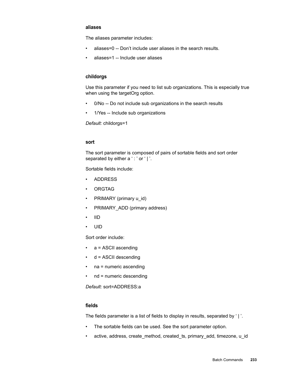 Google Message Security Batch Reference Guide User Manual | Page 230 / 561