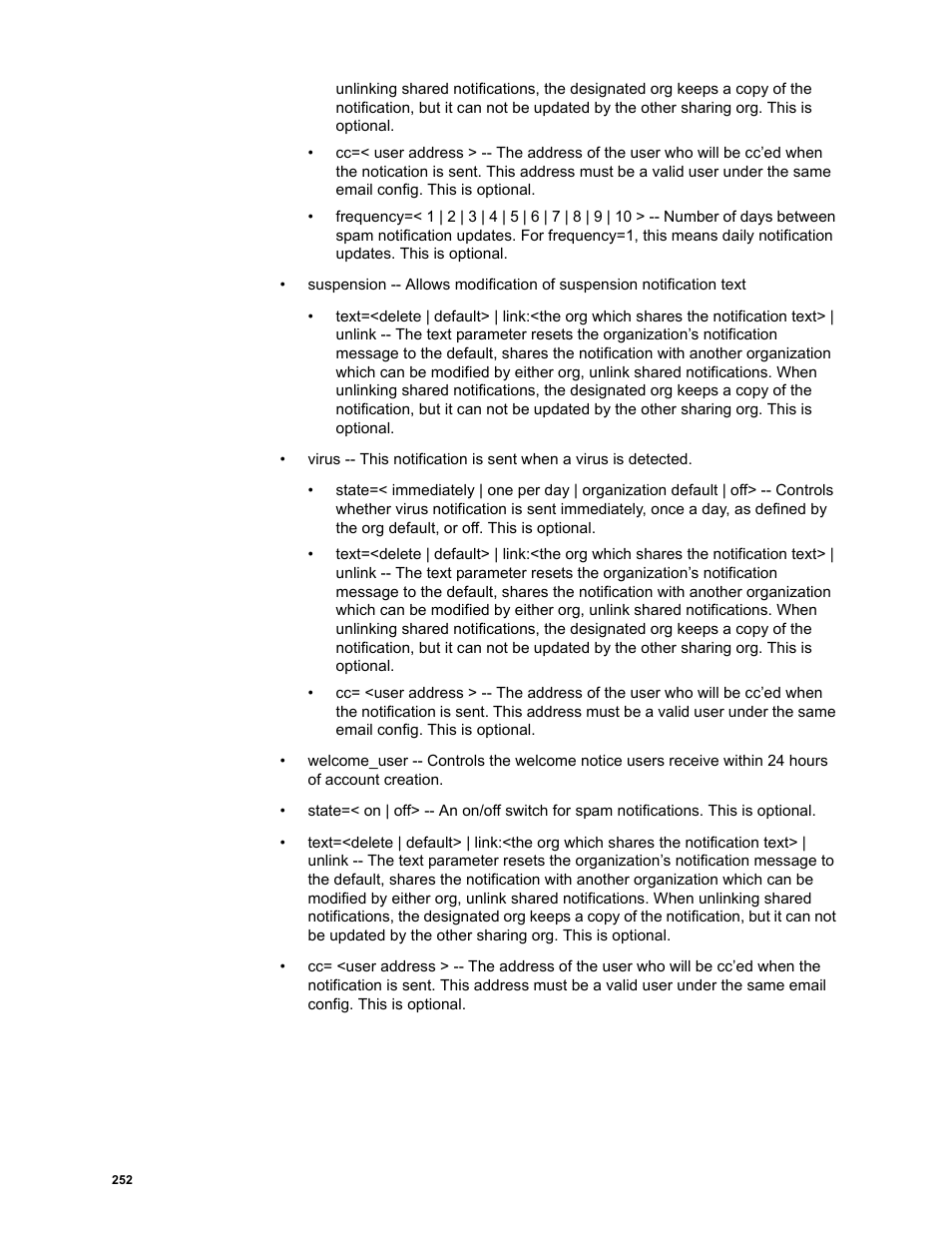 Google Message Security Batch Reference Guide User Manual | Page 249 / 561