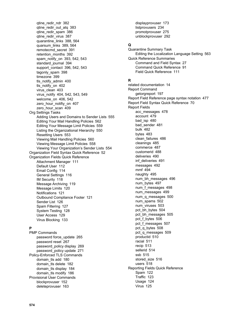 Google Message Security Batch Reference Guide User Manual | Page 560 / 561