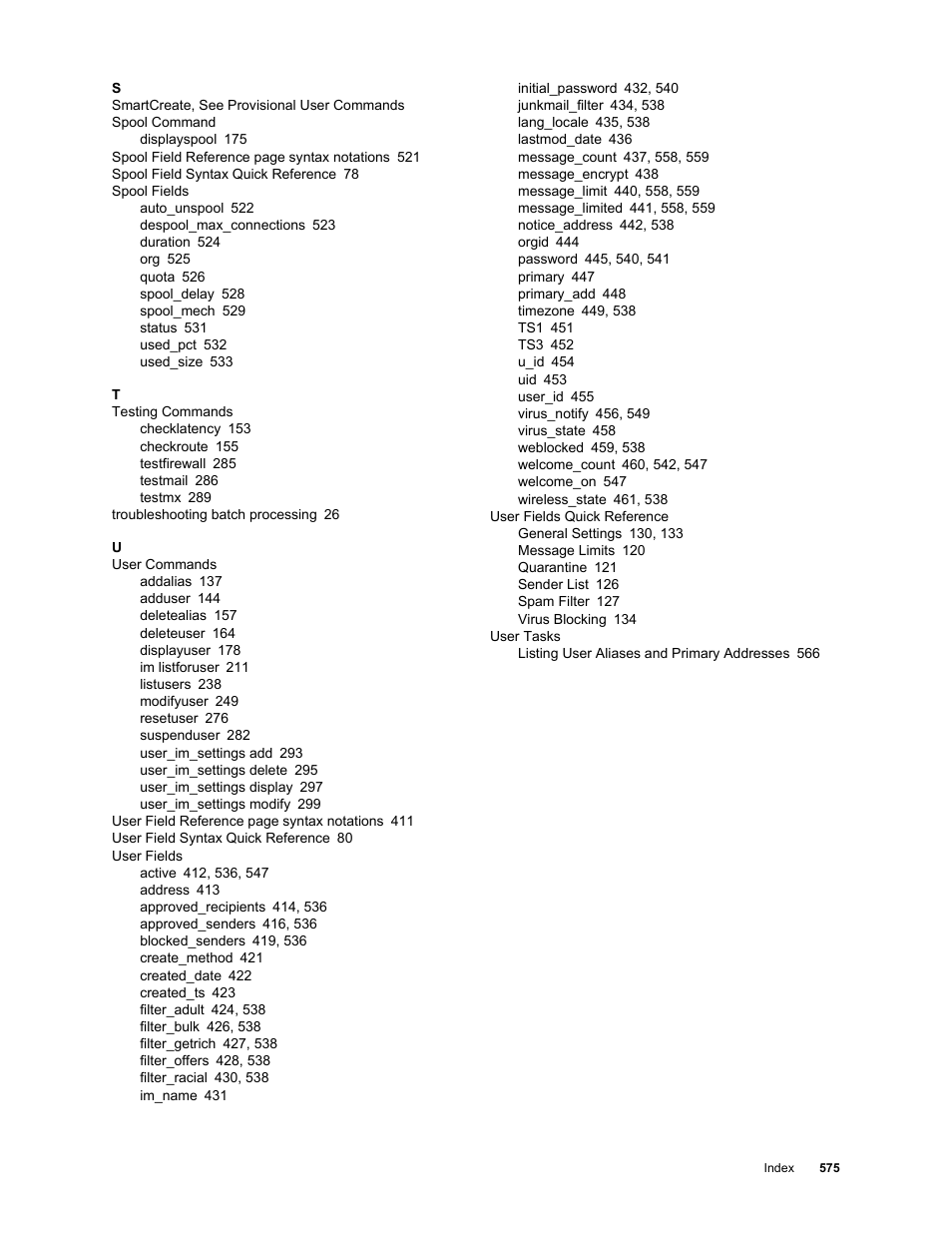 Google Message Security Batch Reference Guide User Manual | Page 561 / 561