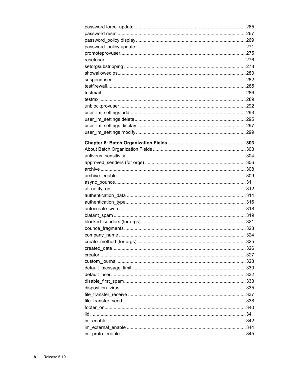 Google Message Security Batch Reference Guide User Manual | Page 7 / 561