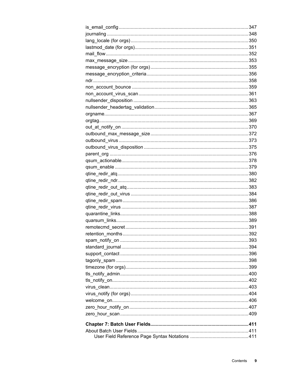 Google Message Security Batch Reference Guide User Manual | Page 8 / 561