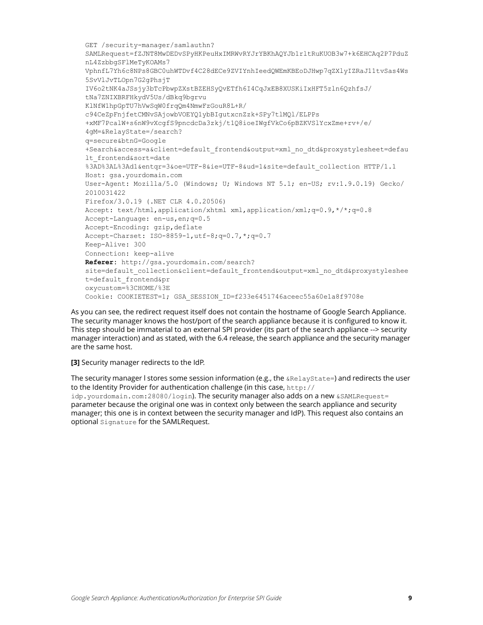 Google Search Appliance Authentication/Authorization for Enterprise SPI Guide User Manual | Page 9 / 33